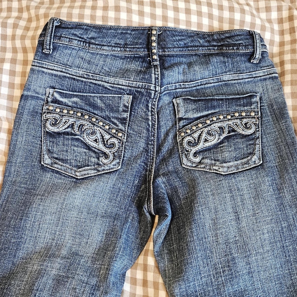 Cyber Embroidered Jeans